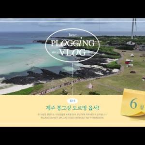 제주 봉그깅 도르멍 옵서! | 제주도 플로깅 행사 스케치 이미지
